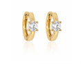 Bali diamond hoop