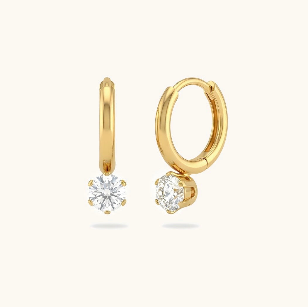 Solitaire Glow Hoops