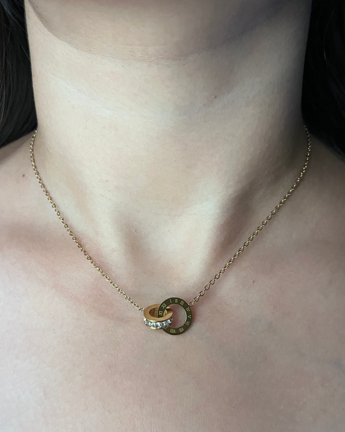 Interlock pendant Necklace