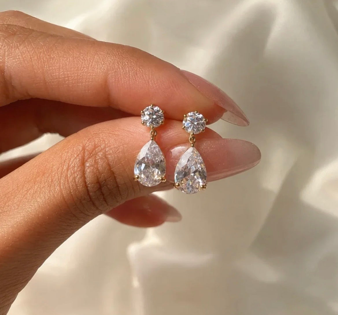 Tear drop Earring