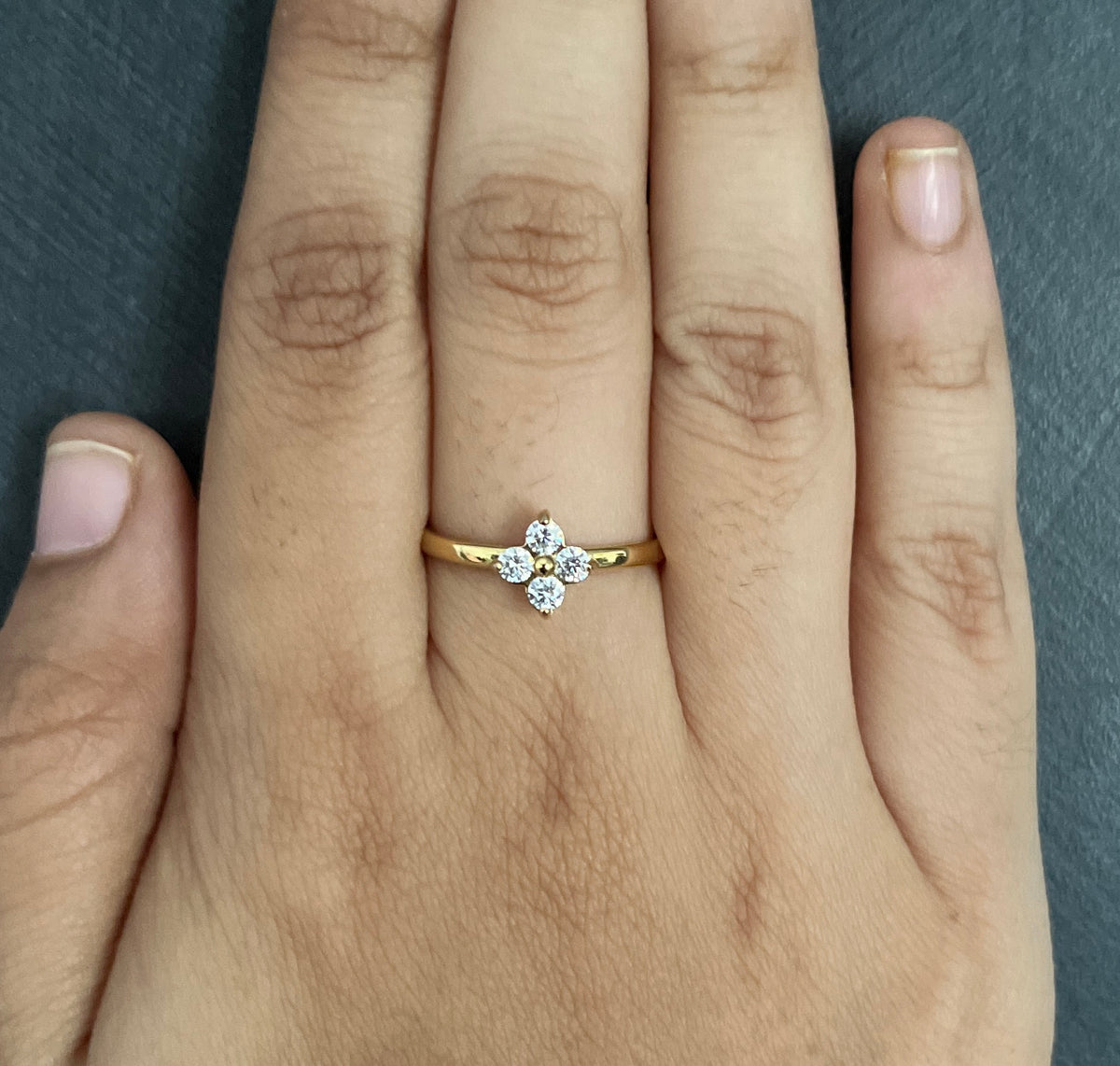 Golden daisy ring(Adjustable)