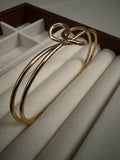 Infinity knot cuff