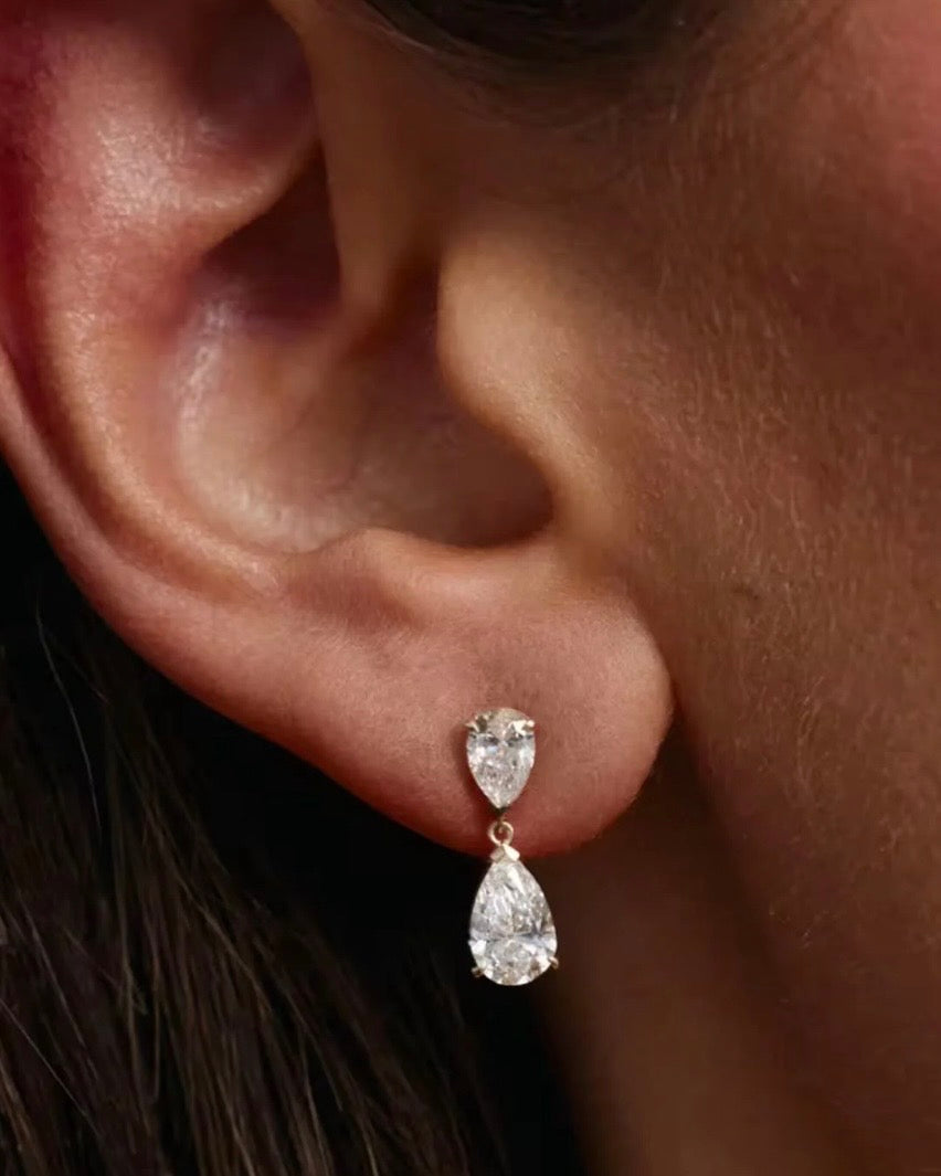 Tear drop Earring