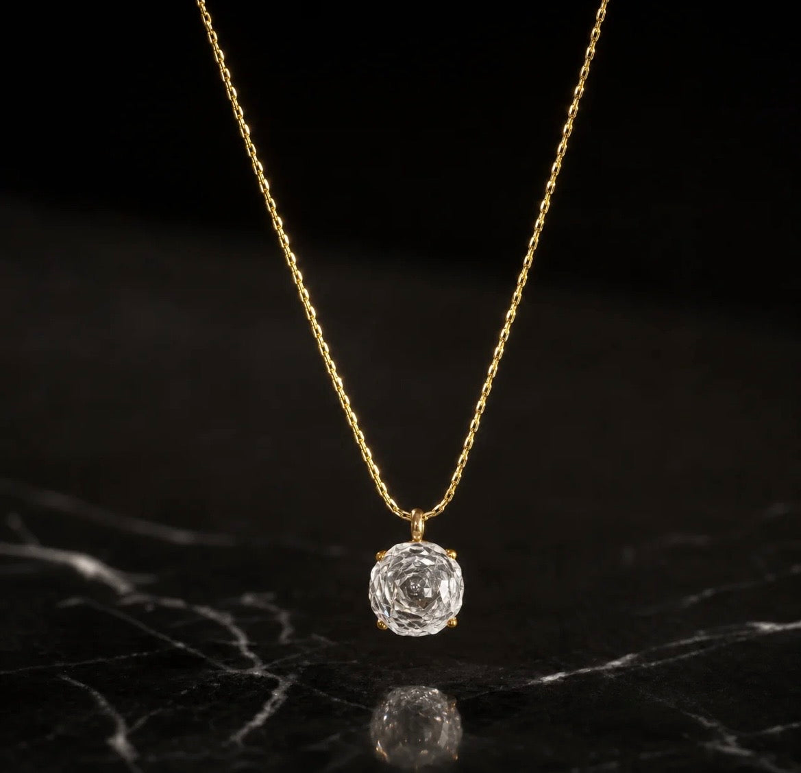 Solitaire Necklace