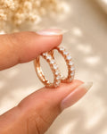 Rose Gold hoops