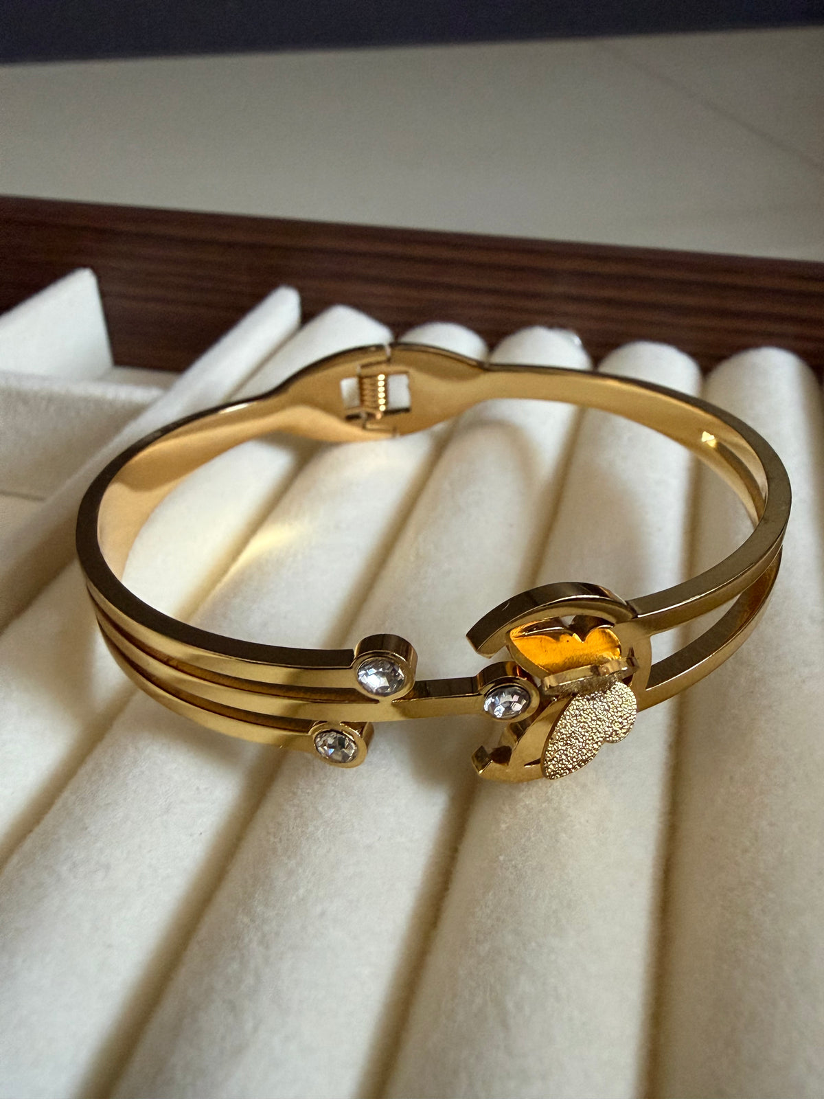 Butterfly kada bracelet