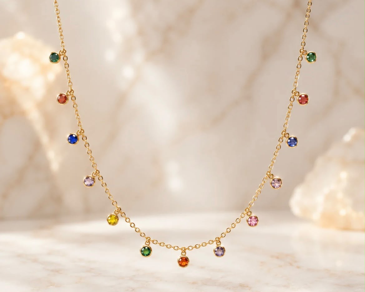 Multi charms Necklace